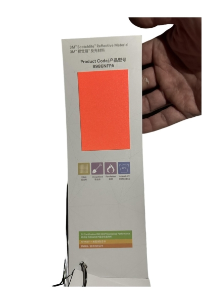 8986NFPA  3M  Scotchlite  Reflective Material 側面照